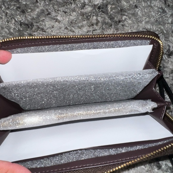 Coach cosmic long wallet with strap. - Picture 6 of 10